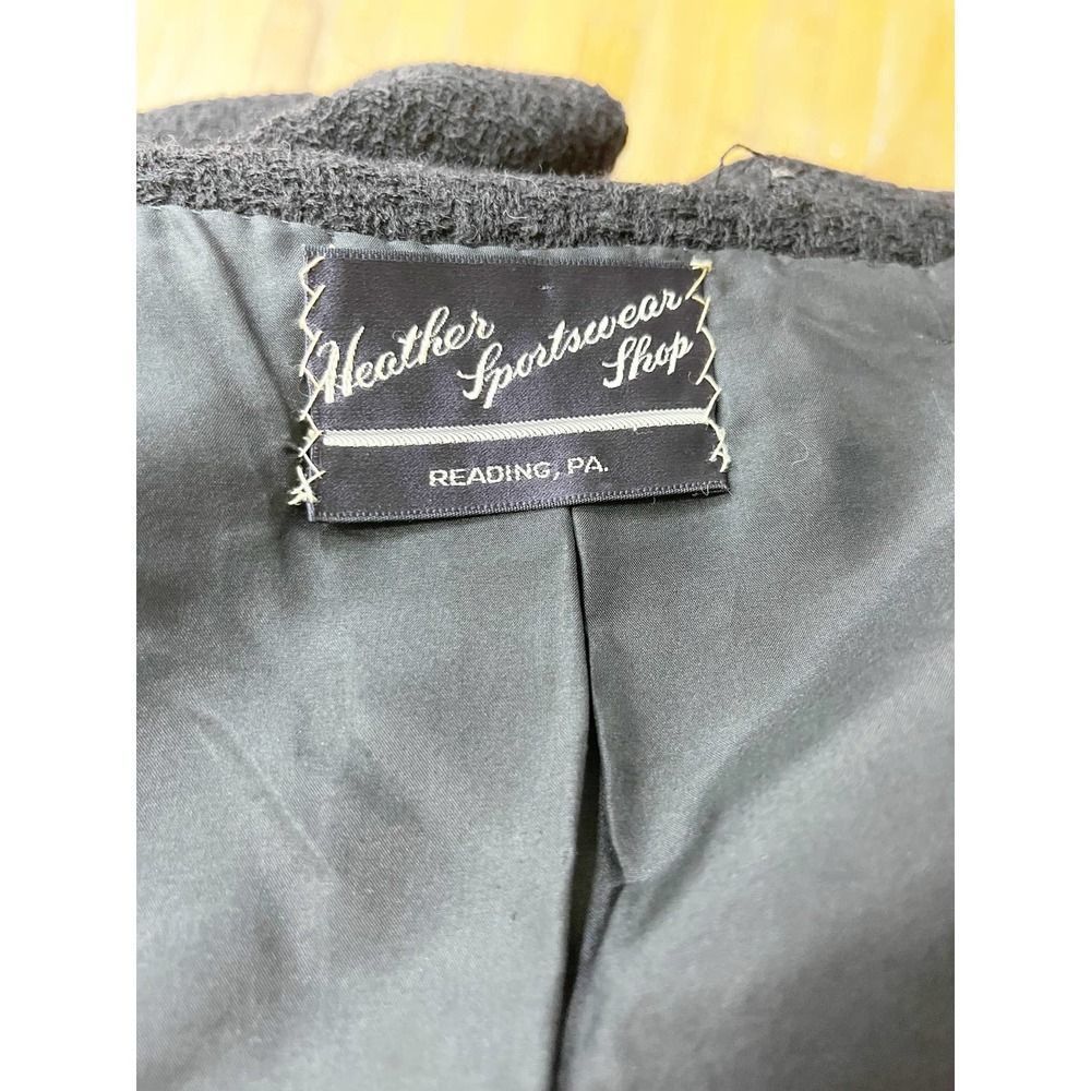 Vintage 1950's Monte, Sano, & Pruzan Double Breasted Womens Wool Blazer Jacket - Picture 8 of 8
